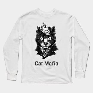 Cat mafia Long Sleeve T-Shirt